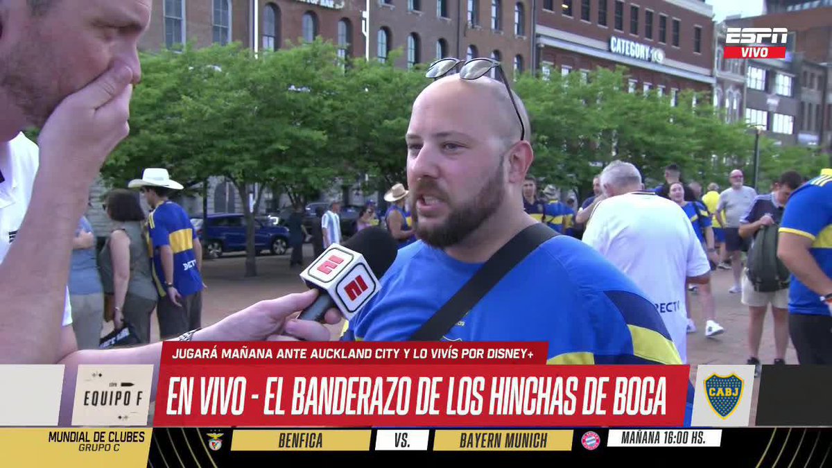 "HACE 7 AÑOS QUE SOY HINCHA DE BOCA." Este hincha del Xeneize francés cuenta cómo es seguirlo a la distancia. 📺 Mirá los partidos de #DisneyPlus de la #FIFACWC 🏆🌎 en el Plan Premium