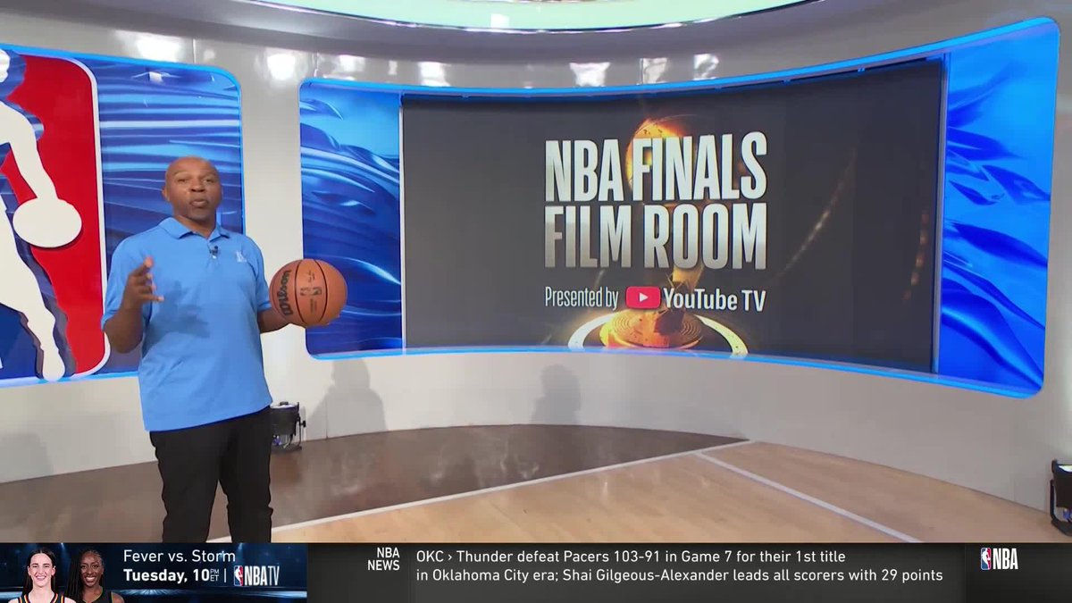 SGA was surgical at getting to his spots in the #NBAFinals 😤 Greg Anthony and Nabil Karim look at his big play in Game 7 🎥