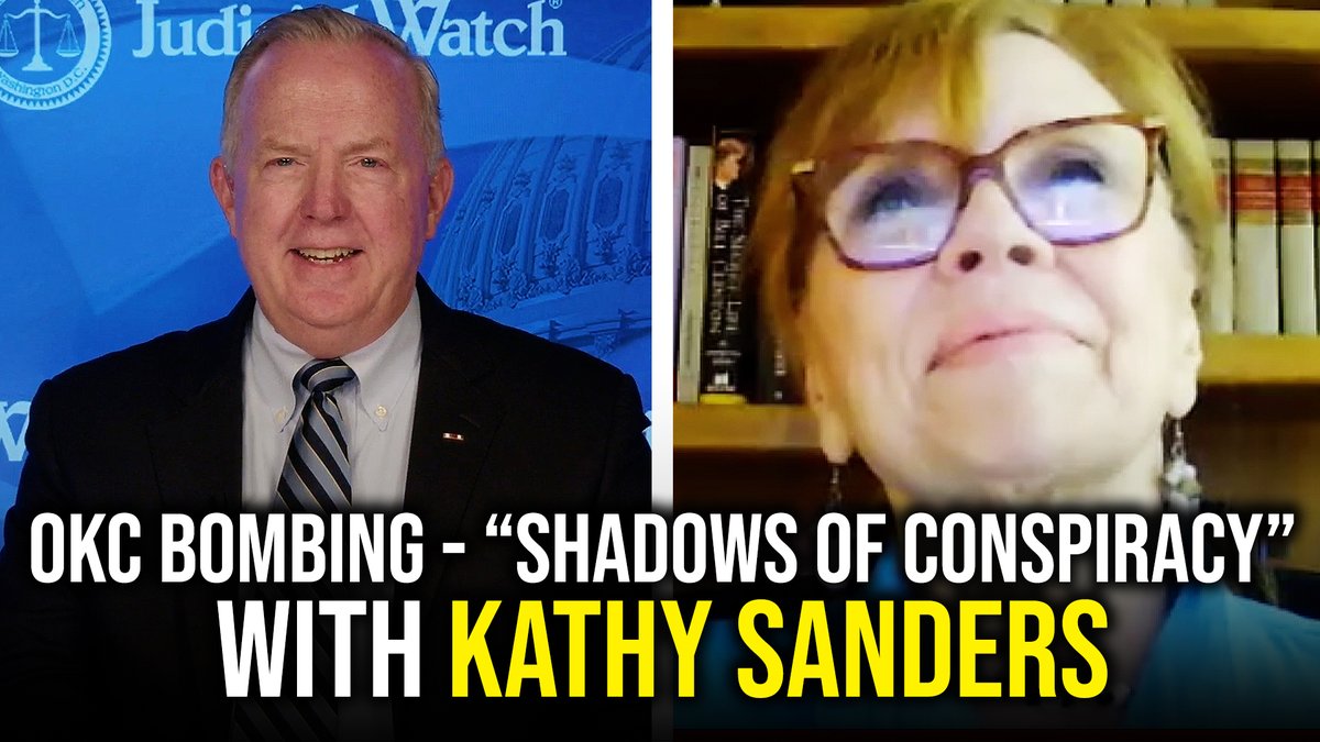 NEW Episode of "Chris Farrell's On Watch": OKC Bombing - “Shadows of Conspiracy” w/Kathy Sanders Kathy Sanders