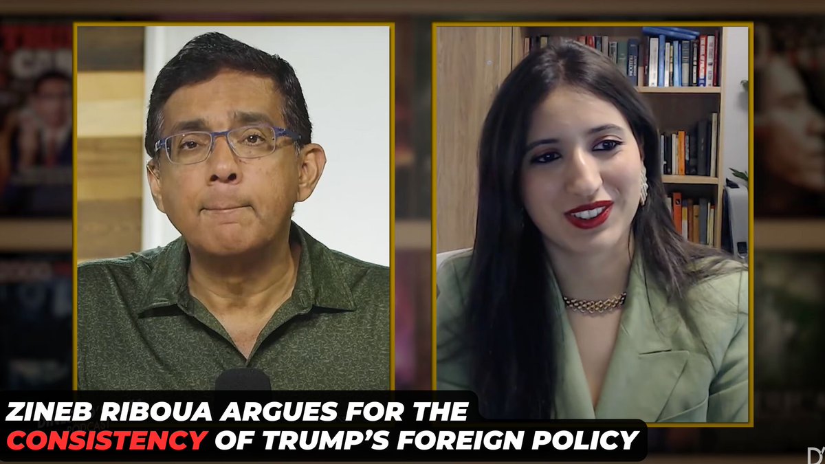 .Zineb Riboua , a Research Fellow at the Hudson Institute, argues that Trump’s foreign policy stance is consistent, despite recent criticisms from his own base