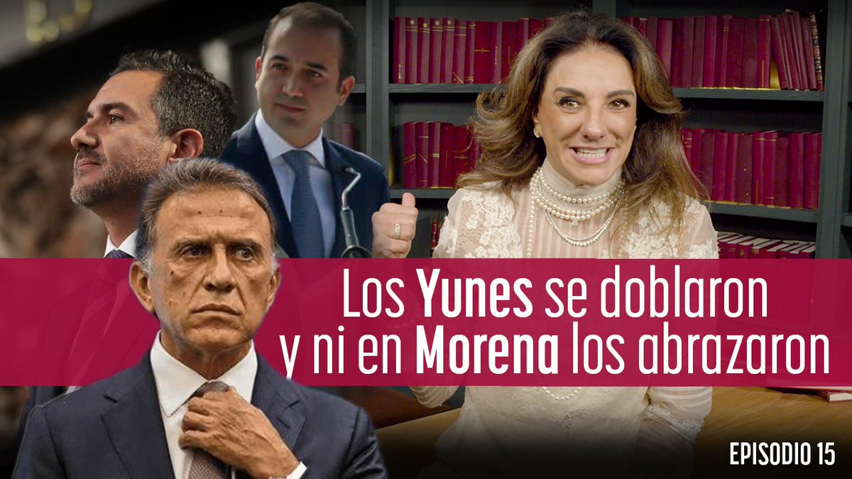 GRAN ESTRENO #LaOtraVerdad con Lourdes mendoza presenta: "Los #Yunes se doblaron y ni en #Morena los abrazaron" Ya disponible en YouTube: Cc. Miguel Ángel Yunes Márquez, @yoconyunes