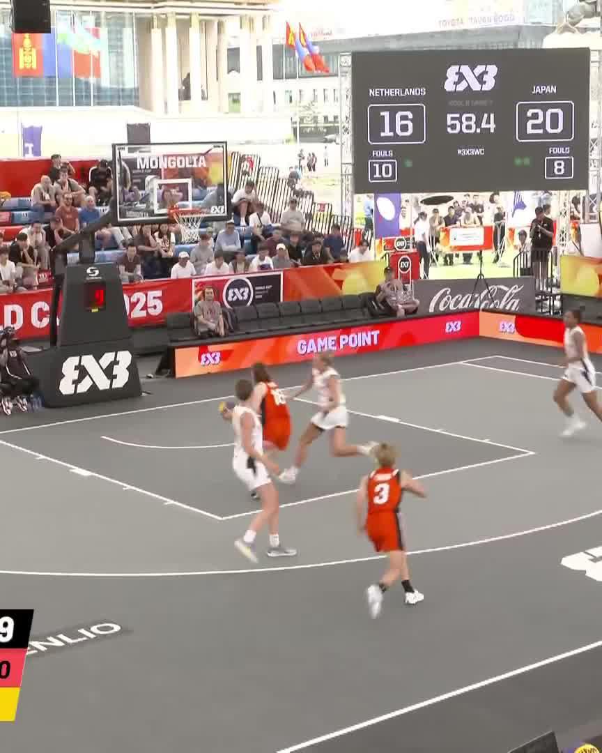 What a start for JBA 3x3 Official! A huge win against the Dutch to kick of their World Cup campaign 🔥🇯🇵 #3x3WC