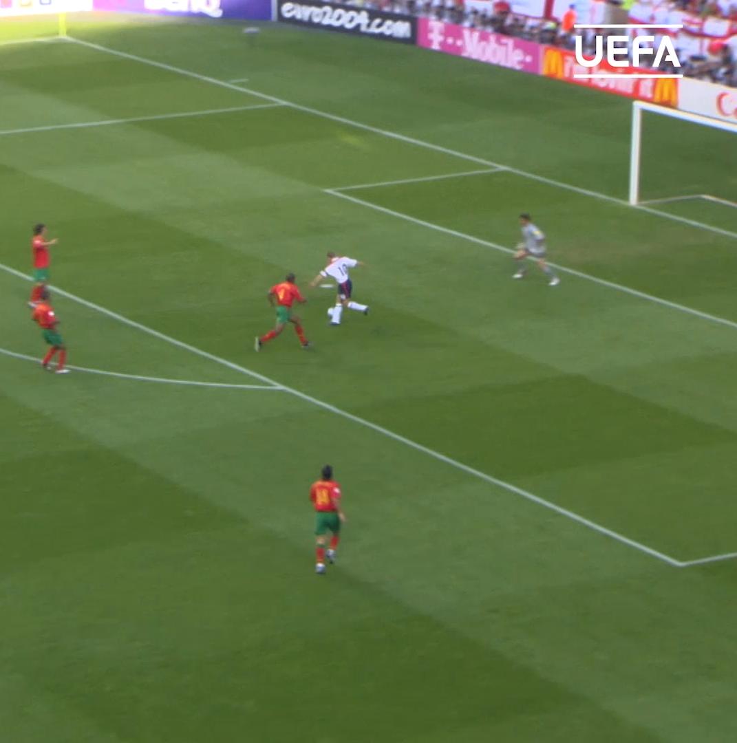 On this day in 2004 Michael Owen scored this absolute cracker. A quality finish. The evening would end in heartbreak for England, losing on penalties again. What could have been.