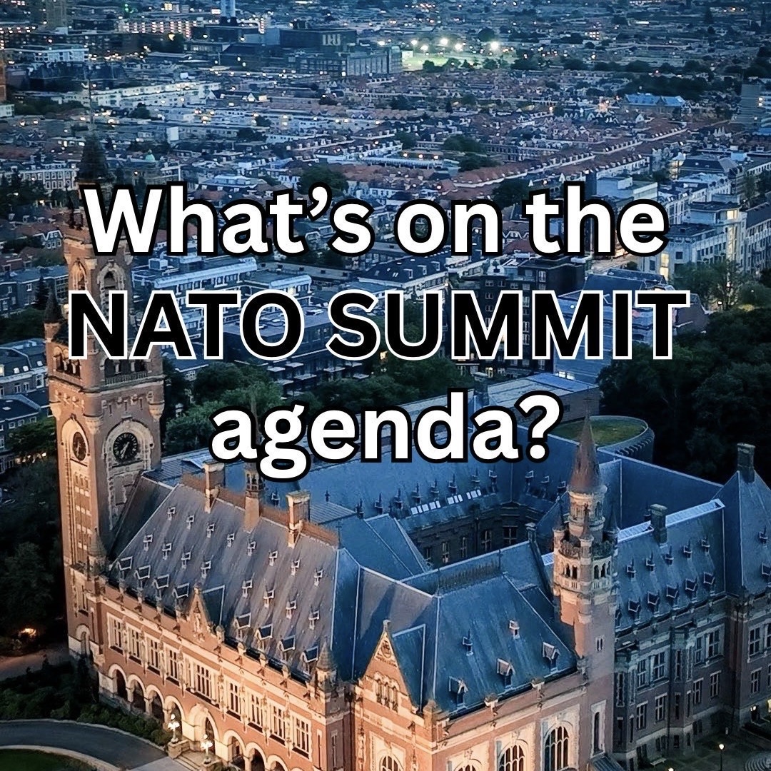 📝 On the agenda at this week’s #NATOsummit: ✧ Increasing defence investment ✧ Ramping up defence production ✧ Support for Ukraine Tap the video to learn more ↓