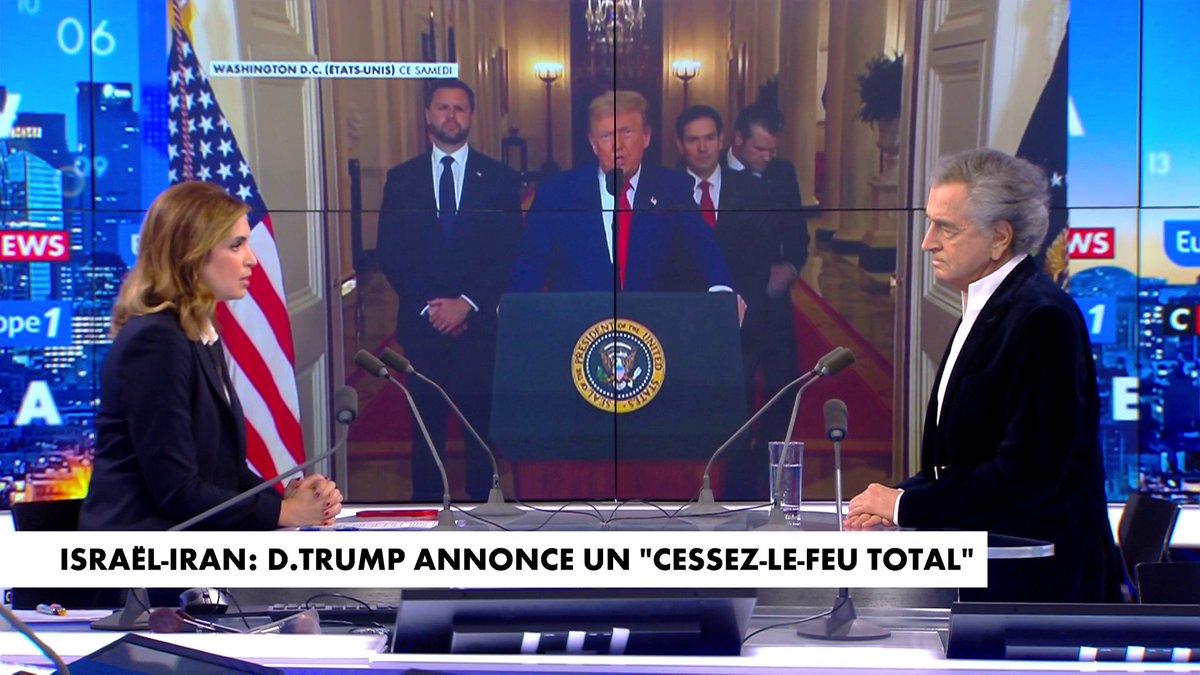 Bernard-Henri Lévy : «Qui est-il pour ordonner un cessez-le-feu à Israël ?», l’écrivain et philosophe fustige l’intervention de Donald Trump, dans #LaGrandeInterview