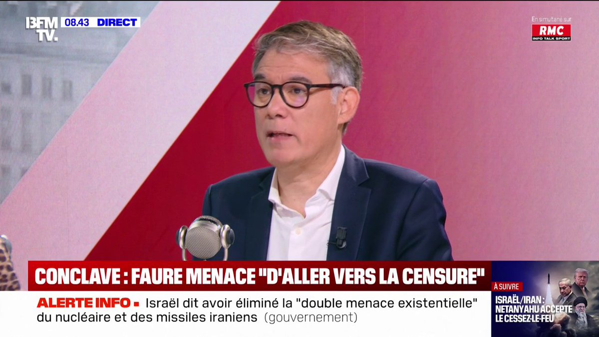 Olivier Faure (PS): "Jean-Luc Mélenchon n'est pas le dirigeant naturel de toute la gauche"
