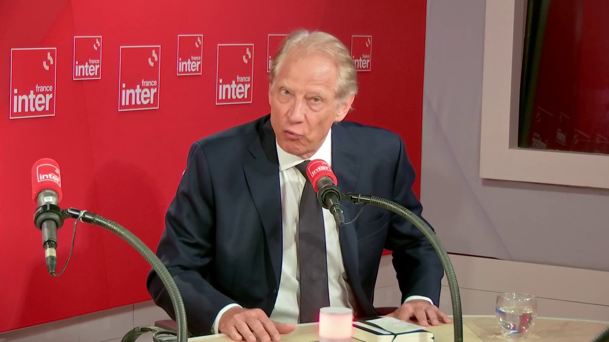 "Gaza est un symbole et un avertissement" Pour Dominique de Villepin, "nous avons l'obligation de traiter les injustices et le malheur du monde" #le710Inter