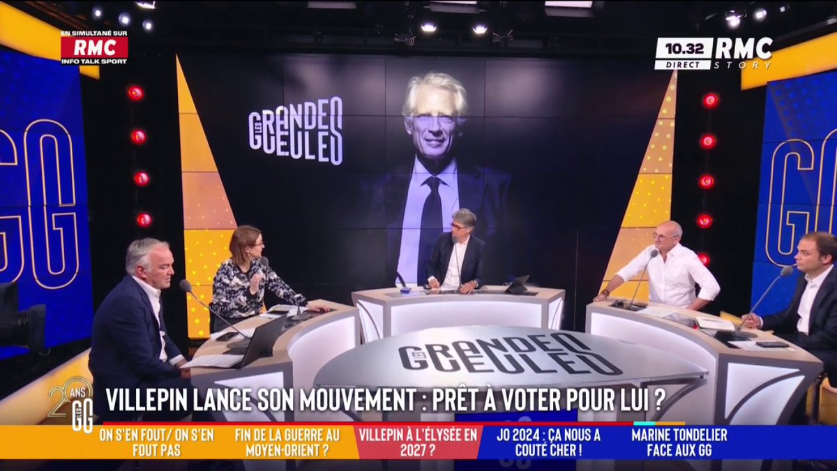 🗳️ Villepin en route pour 2027 : prêt à voter pour lui ? 🗣️ Barbara Lefebvre : "Si on a des dizaines de candidats, le passage du premier tour peut se faire autour des 15%. S'il va au second tour face au RN, il va s'appuyer sur tonton Jean-Luc." #GGRMC
