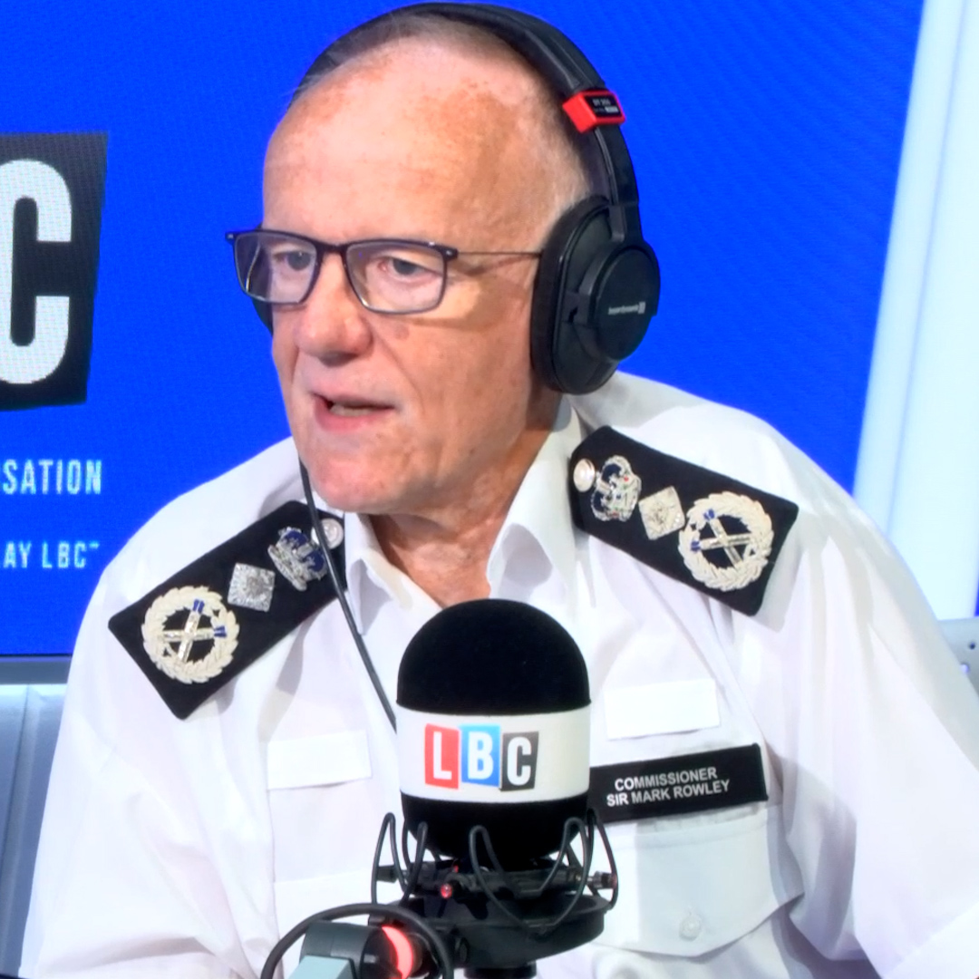 ‘If you were a Spurs fan and walked into a bunch of Arsenal fans, the police would hoick you out.’ Met Chief Mark Rowley says counter-protesters intercepting a pro-Palestinian crowd with Israeli flags was ‘deliberate provocation’.