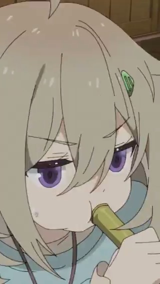 🍟ショートグルメ［第❿話］ ￣￣￣￣￣￣￣￣￣￣￣￣￣￣ 🔷ぜ、ぜんぜん火つかない…… アニメ #日々は過ぎれど飯うまし 各局にて大好評放送中✨ #ひびめし