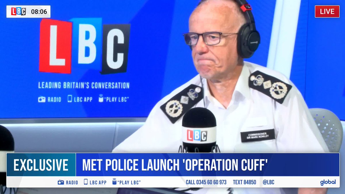 ‘Neighbourhood teams are there to tackle the things you see in your area.’ Commissioner Mark Rowley explains the new ‘Met Engage’ service to Nick Ferrari.