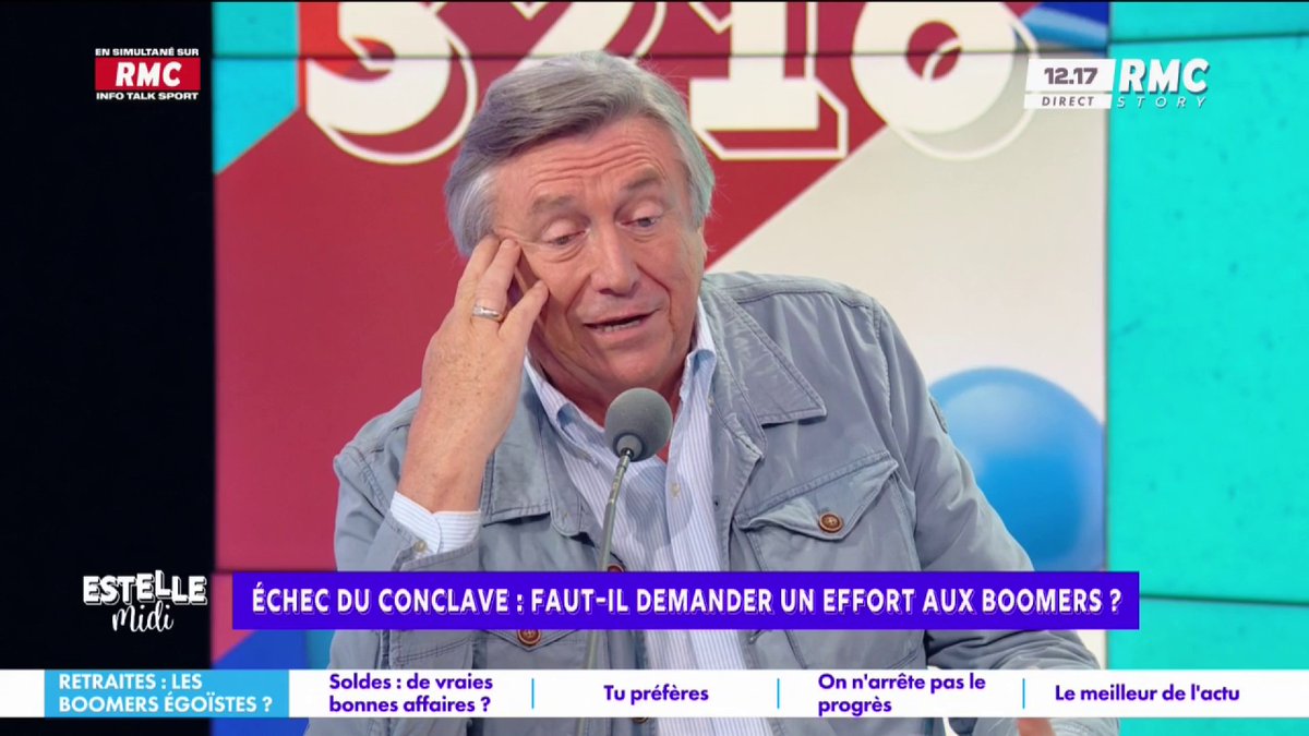 💶 Retraites : les boomers doivent-ils faire un effort ? 🎙️ Jacques Legros : "On sortait de la guerre, il a fallu tout reconstruire, y a eu un gros effort pour remettre la France d'aplomb ! Ce n'est pas vous, les trentenaires, qui l'avez fait... C'est nous !" #EstelleMidi