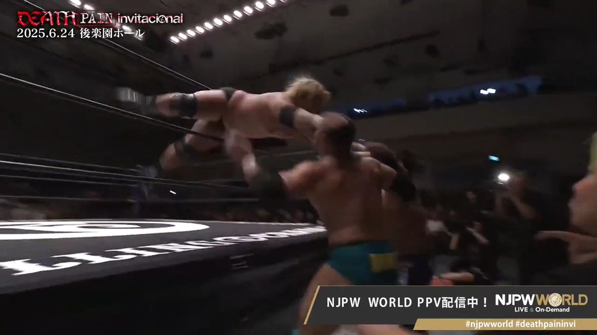 .平田智也 "Tope Suicida" PPV⏩ #NJPW #njpwworld #deathpaininvi