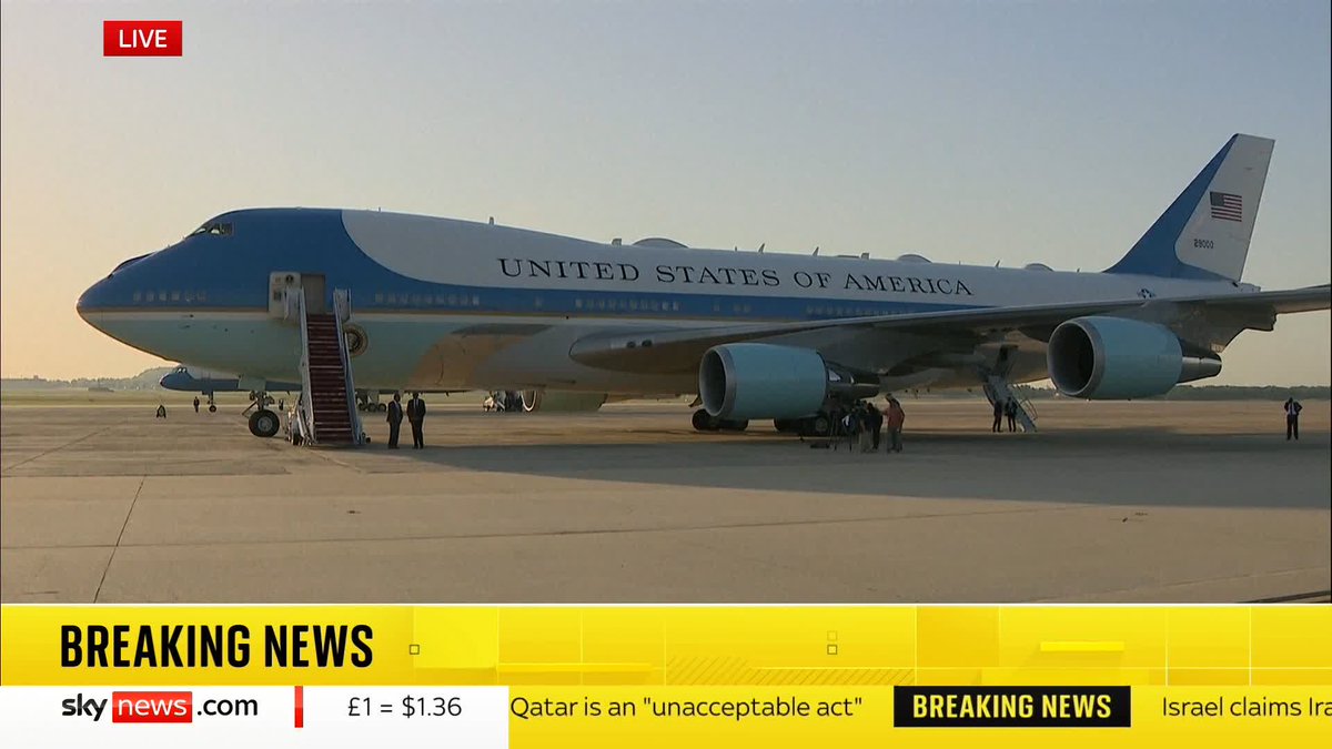 BREAKING: Donald Trump says both Israel and Iran have violated the ceasefire in the Middle East, Reuters reports. He adds that Iran's nuclear capacities are "gone" and says Tehran will never rebuild its nuclear programme. 📺 Sky 501 and YouTube