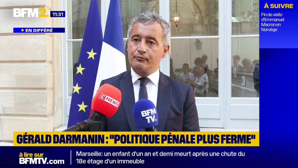 Gérald Darmanin : "ne pas avoir de consensus sur les retraites et demain faire le choix de l'instabilité politique et gouvernementale, c'est jouer contre la France" #BFM2