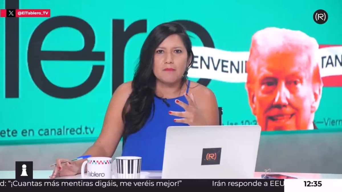 "La cumbre de la #OTAN que empieza hoy es un punto de inflexión porque supone la constatación de la derrota de occidente frente al régimen de guerra" El cierre de Laura Arroyo en El Tablero 👇🏻 📺