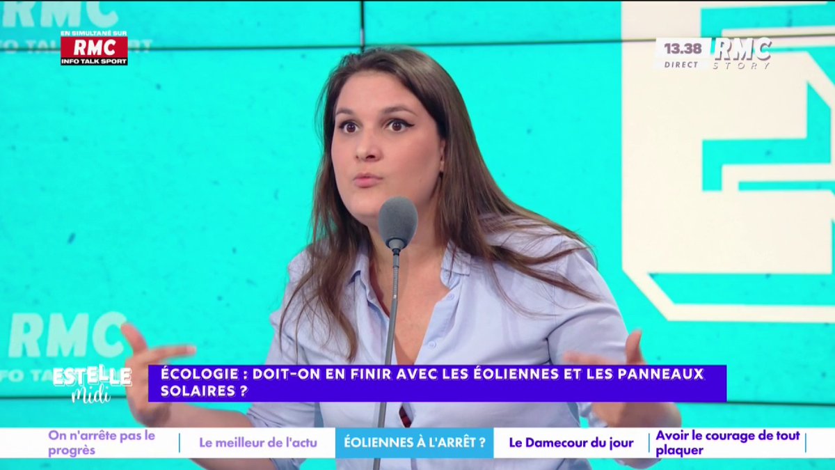 🟢 Faut-il arrêter avec les éoliennes ? 🎙️ Juliette Briens : "Le nucléaire est l'énergie la plus décarbonée du monde ! Les éoliennes ont été un moyen pour beaucoup de personnes de s'en mettre plein les poches ! Il faut se débarrasser de toutes les lubies écolos !" #EstelleMidi