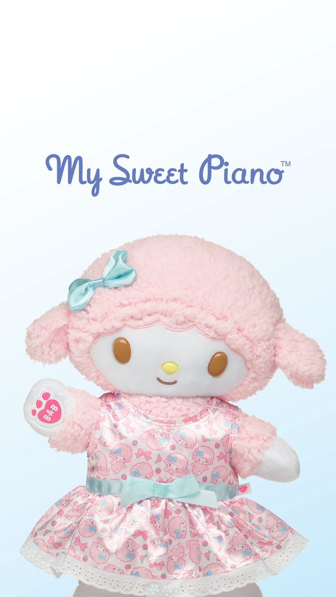 It doesn't get any Sweeter than THIS! My Sweet Piano is now available online and, in our Build-A-Bear x Hello Kitty and Friends Workshop in LA! ​ US: UK: ​#HelloKittyandFriends​ #TheStuffYouLove