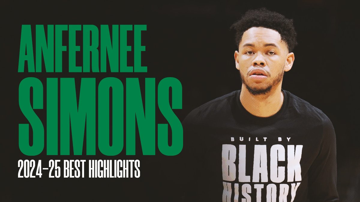 Welcome to Boston, Anfernee Simons! ☘️ Here are his best highlights from last season with the Trail Blazers: