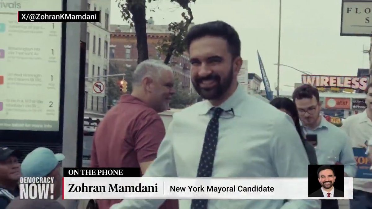 "We got here by never taking any day for granted." New York mayoral candidate Zohran Kwame Mamdani, who is on the cusp of a major political upset in Tuesday's Democratic primary election, calls in to discuss why his campaign message of affordability has resonated with voters. "We live in the wealthiest city in the wealthiest country in the history of the world, and yet, one in four New Yorkers are living in poverty," says Mamdani.