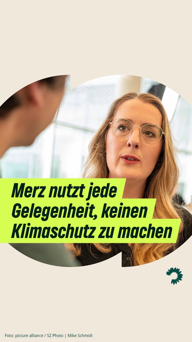 Der #Haushalt zeigt: Schwarzrot hat den #Klimaschutz mal wieder vergessen. Stattdessen gibt’s Subventionen für Fossile und CSU-Wahlgeschenke. Katharina Dröge erklärt, was stattdessen nötig wäre 👇