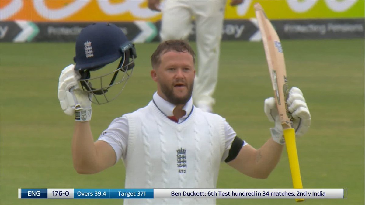 It's a CENTURY for Ben Duckett 🏴󠁧󠁢󠁥󠁮󠁧󠁿🤩