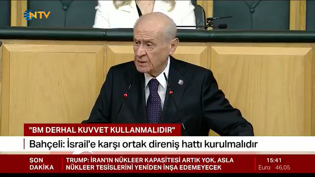 Birleşmiş Milletler derhal kuvvet kullanmalı, suçlular tarih ve adalet önünde cezalandırılmalıdır. Vakit kaybetmeksizin İsrail terör devletine karşı ortak bir direniş hattı kurulmalıdır.
