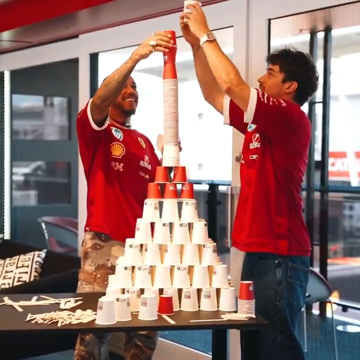 What happens when two F1 drivers take on our Esports stars… with paper cups? 🥤 Watch the full video on our YouTube channel 📲