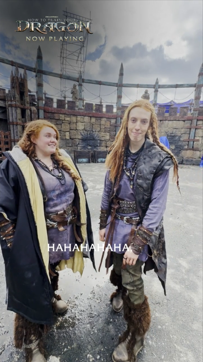 The fiercest twins in Berk give a grand tour 🔥 Experience #HowToTrainYourDragon now playing in theaters!