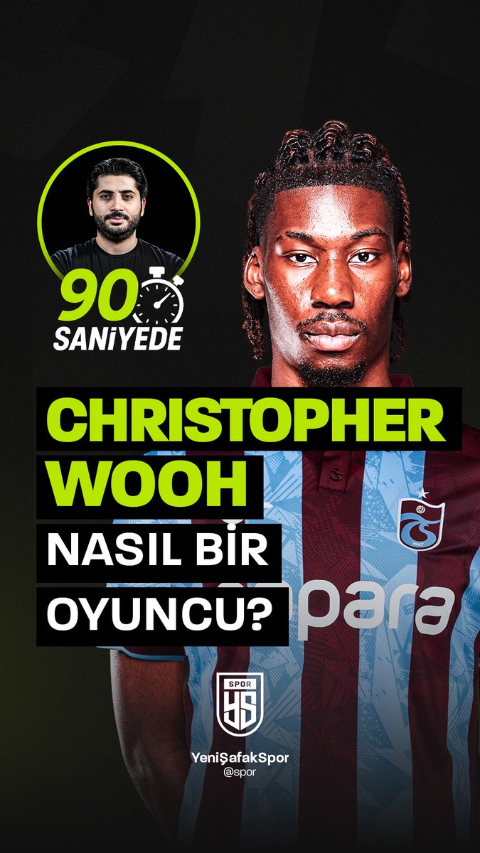 💥 Trabzonspor’un görüşmeler yaptığı Christopher Wooh’u 90 saniyede anlattık. Trabzonspor’da ne yapar?