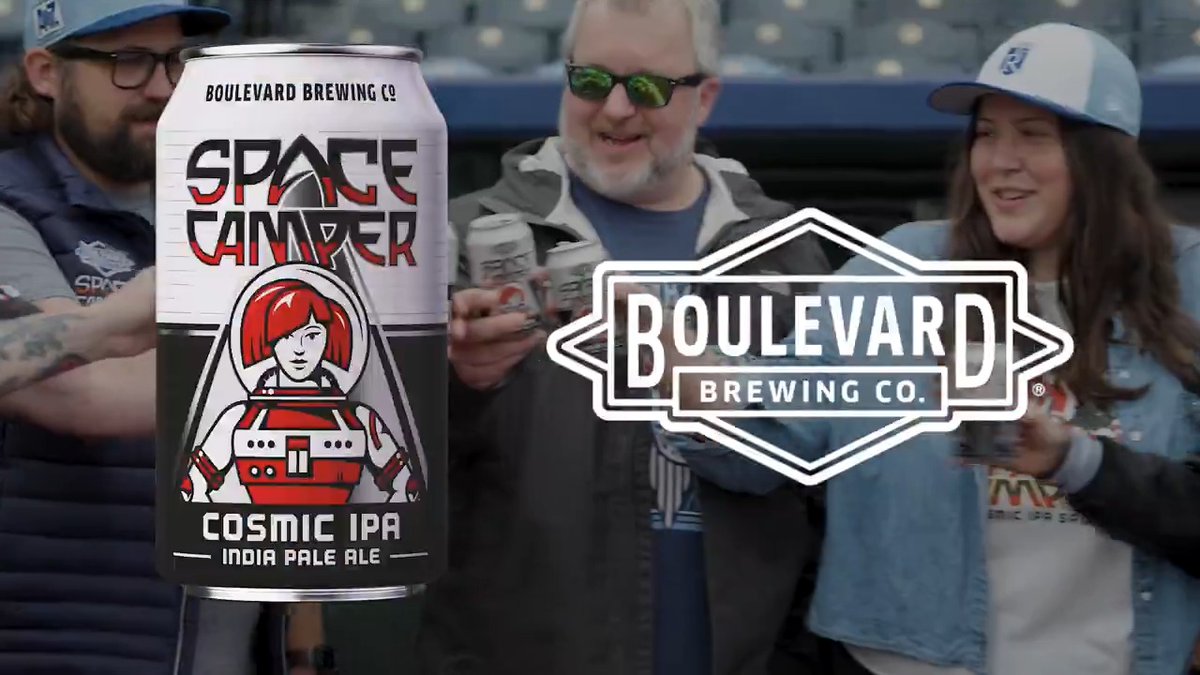 Bringing a whole new meaning to a moonshot. We teamed up with Boulevard Brewing Co. to send beer and baseball into space.