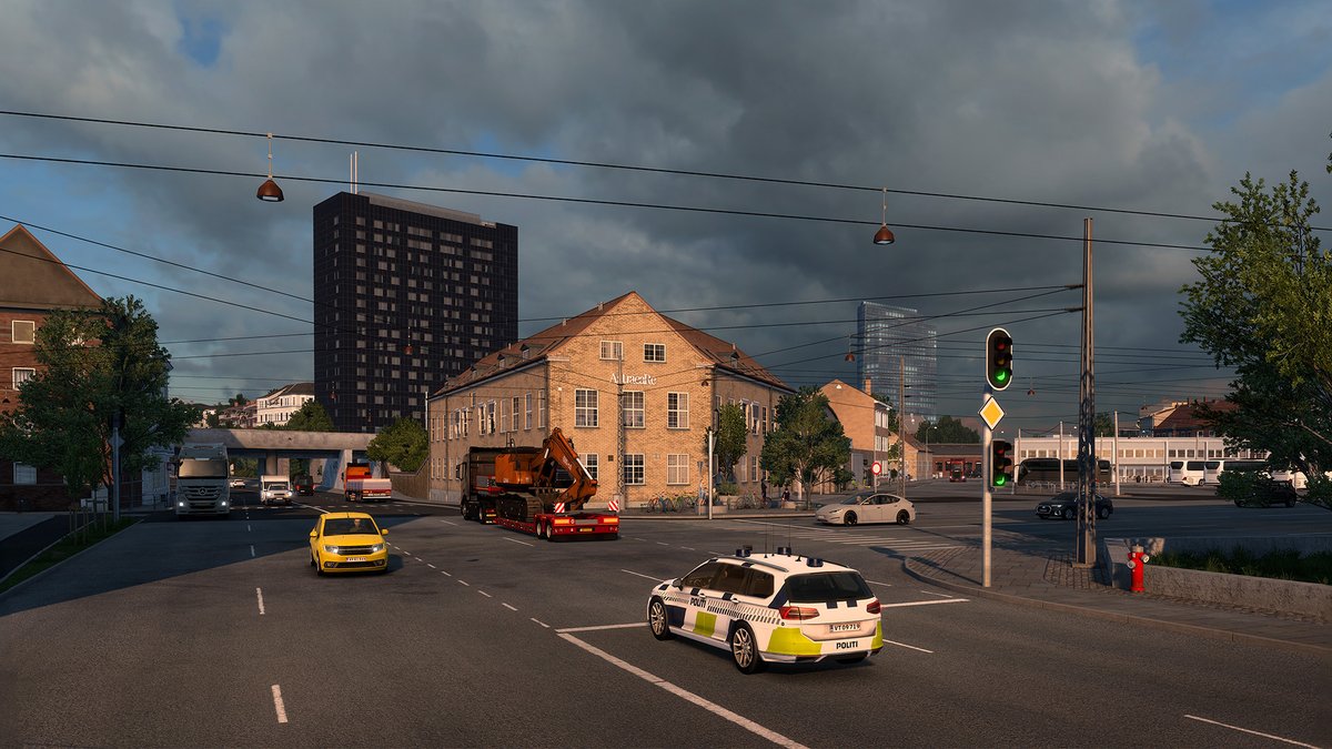 Hej Aarhus! 🇩🇰 As part of the Project Scandinavia Refresh for Euro Truck Simulator 2, we're adding Denmark’s second-largest city to the map! 😁 Read more about this upcoming addition at our blog: