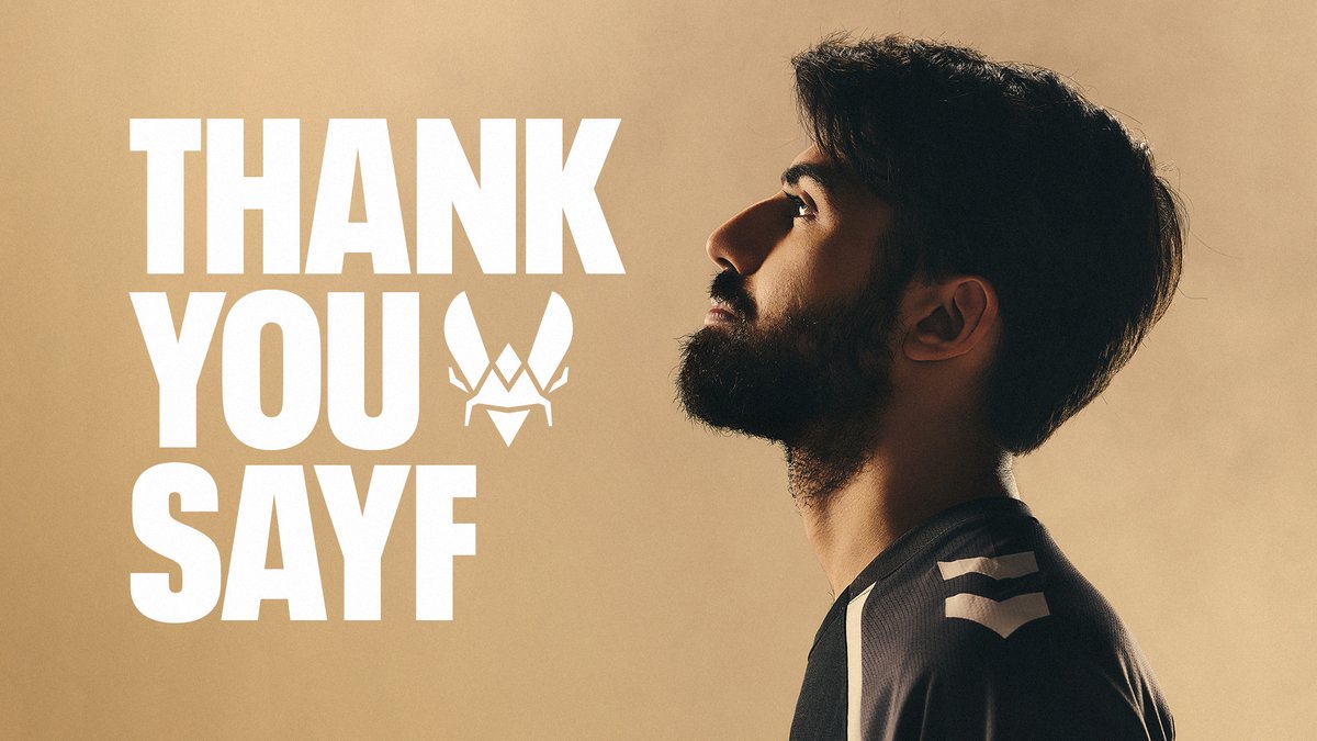 After nearly two years of victories, setbacks, growth and memories, today we say goodbye to Sayf. As he steps back from competition for now, we'd like to thank him for the laughs, the vibes, his leadership and most importantly his dedication to Vitality. We'll meet again 💛