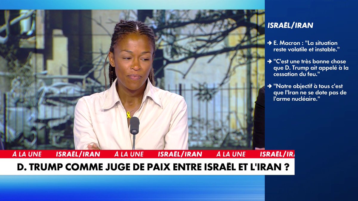 Rachel Khan : «Cette notion de cessez-le-feu m'interroge. Fait-on un cessez-le-feu avec le feu ? On a un régime qui terrorise sa population et on veut être conciliant avec eux ? J'entends qu'il faut que le feu cesse, mais jusqu'à quand ?» #Punchline