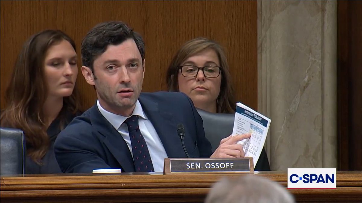 Sen. John Ossoff's Office (D-GA) asks Veterans' Affairs Secretary Doug Collins on the lack of specifics in his budget request for the department. "This is a 26 page PowerPoint to justify the budget and this is the budget hearing...I think this is insufficient."