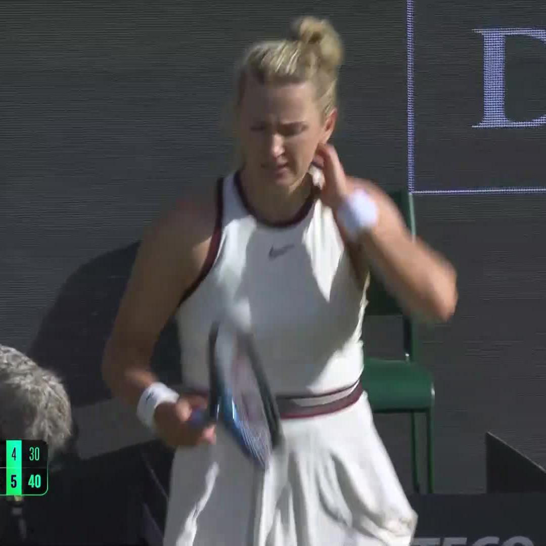 Swiatek’s in full swing 💪 Iga Świątek defeats Azarenka in straight sets 6-4, 6-4 and secures her spot in the quarterfinals! #BadHomburgOpen