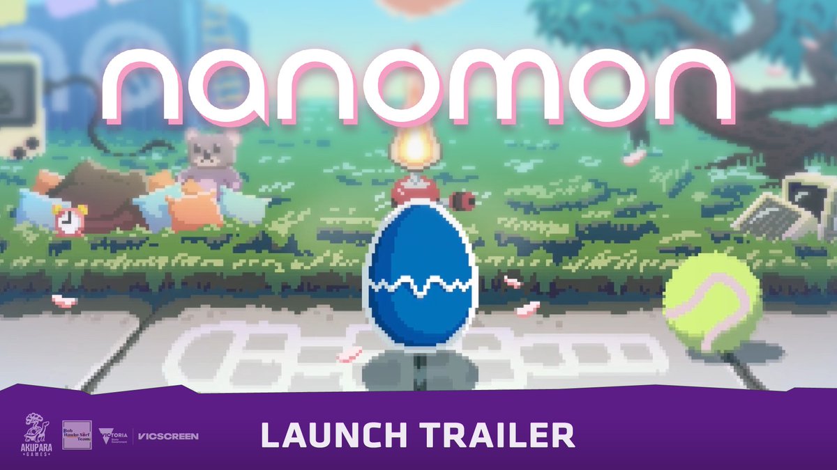 🐹Nanomon Virtual Pet is out now! 🥳 Oscar always wanted a pet monster. 👾 🥚Raise and chase over 25 evolutions for your very own 🐱virtual pet and explore the vast 🗺️world Oscar's created: all within a small 🖥️desktop window. Oscar Brittain 💖