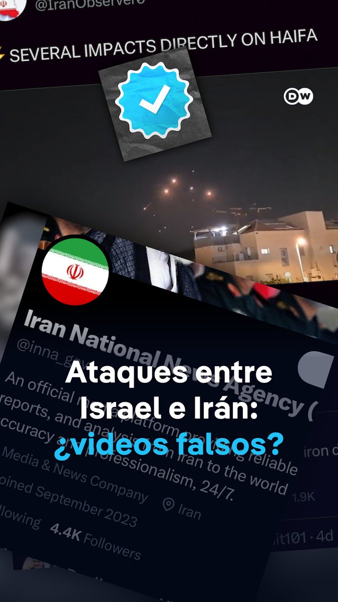 Presta atención a estas cuentas porque no todas son oficiales Algunas comparten contenido falso o videos sin considerar el contexto en el que fue grabado. Un logo de verificación no basta para confiar plenamente en la veracidad del contenido de una cuenta. Te mostramos algunos ejemplos.