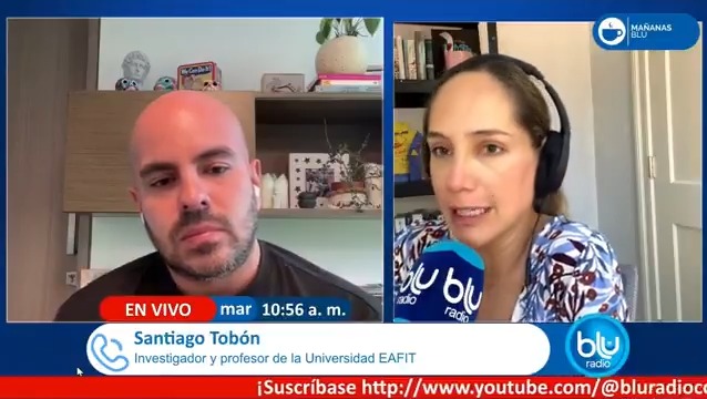¿Se interpreta en Medellín el evento en La Alpujarra —con líderes de bandas criminales— como un respaldo del presidente Petro a la candidatura presidencial de Daniel Quintero 🇨🇴? El profesor Santiago Tobón de Universidad EAFIT nos dice que si. #MañanasBlu10am 👇🏼