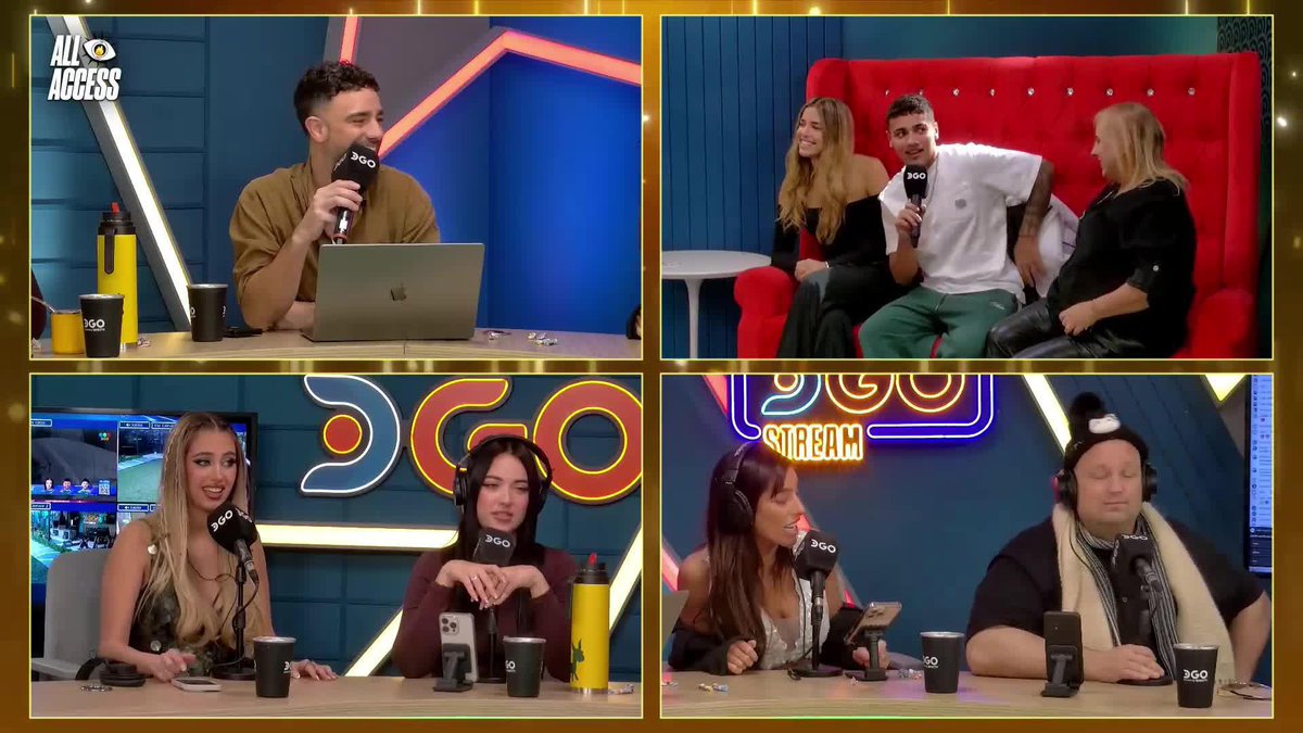 Llegó LUQUITA a #AllAccess 😍 No se desmayen, por favor #GranHermano #GHxDGO #AllAccessxDGO