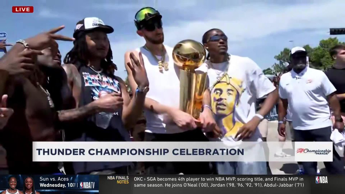 Thunder squad getting hype with the fans 🔥👏 J-Dub getting them lit 😂