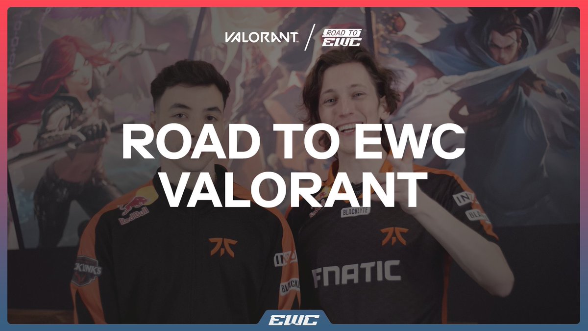 The #RoadToEWC is complete for VALORANT 🫡 Now all eyes are set on Riyadh — who will claim the the first EWC crown? 👑
