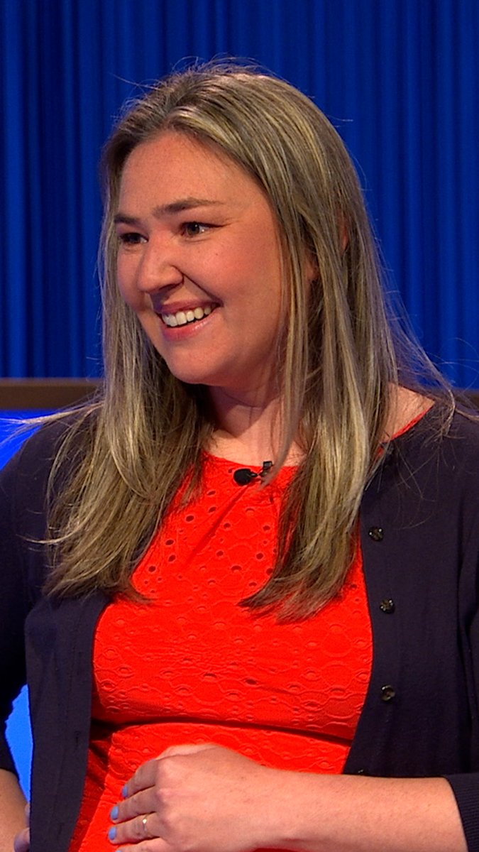 Just her luck! Emily has a familial tie to her Final Jeopardy! clue.