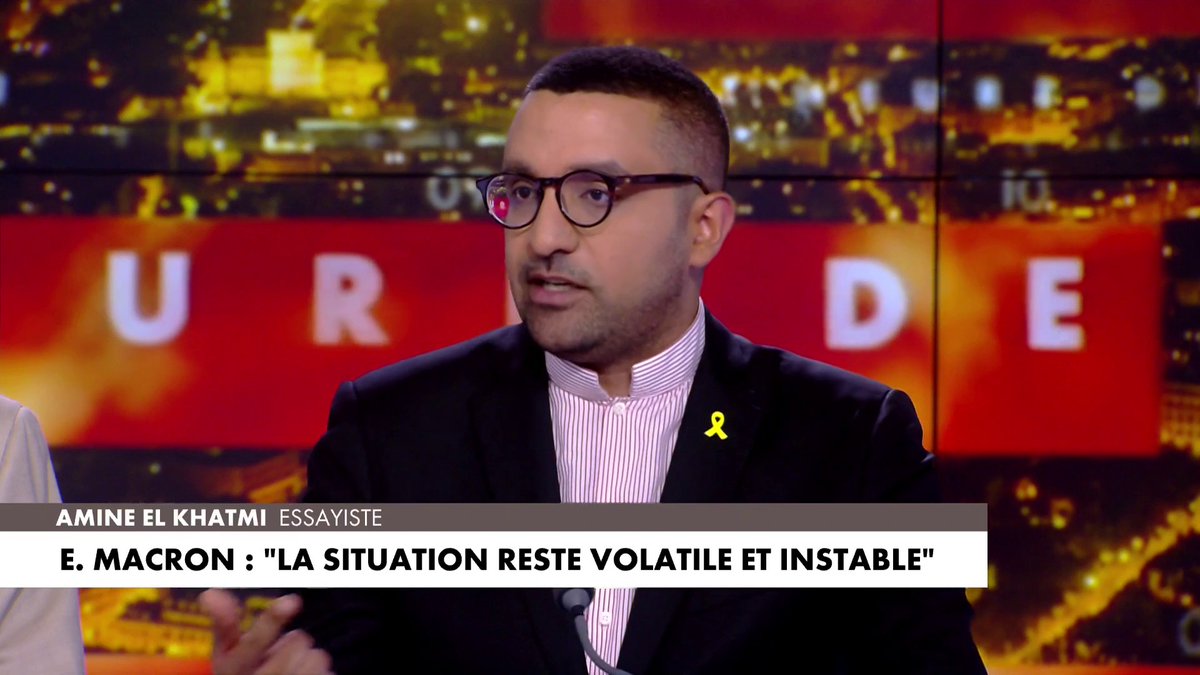 L'essayiste Amine El Khatmi juge qu'«Emmanuel Macron est là comme un commentateur qui bavarde», dans le cadre de l'avancée du conflit entre l'Iran et Israël. #HDPros2