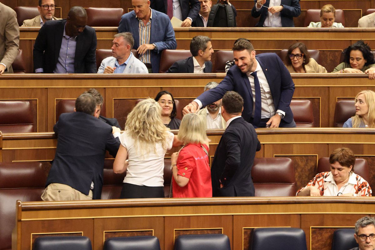 Aprobada la toma de consideración de la Proposición de Ley del PSOE Congreso por la que se modifica la Ley Orgánica 10/1995, del Código Penal, para penalizar las terapias de conversión. 🟢 Sí: 311 🔴No: 33 🟡Abstenciones: 1