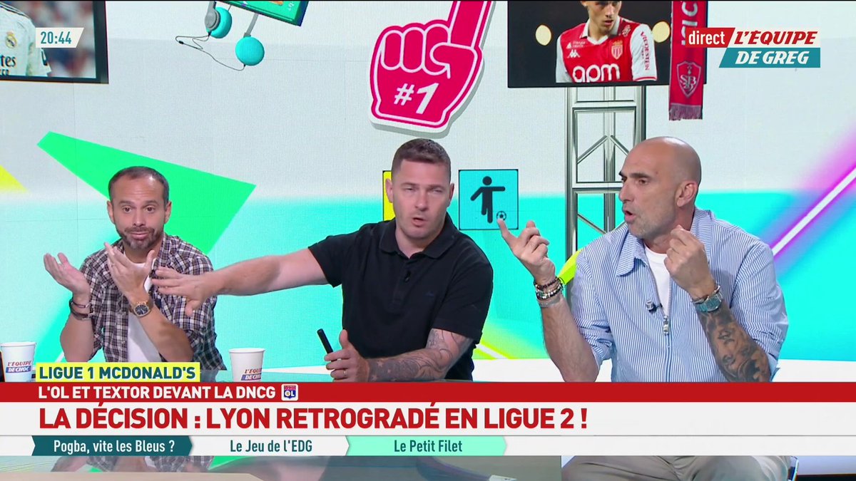 L'OL rétrogradé en Ligue 2 par la DNCG ! #EDG