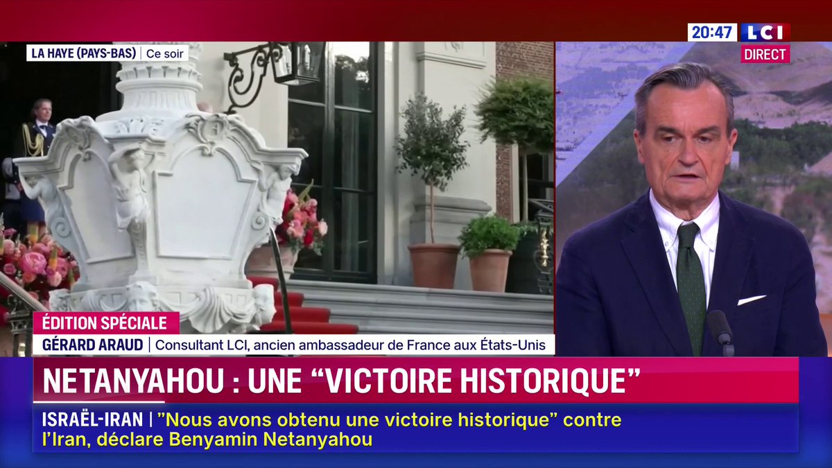 🗣️ "Les Israéliens étaient dans une sorte d'impasse" estime Gérard Araud ▶️ Darius Rochebin