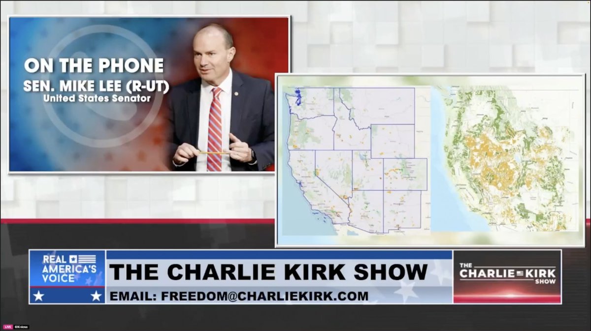 The left is working overtime to dupe conservatives about my federal land sale bill. Charlie Kirk isn’t falling for it—and neither should you.