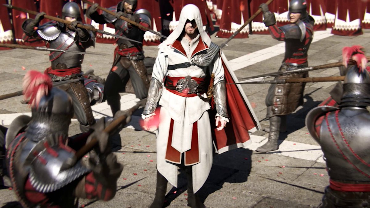 Joyeux anniversaire au seul et unique Ezio Auditore da Firenze ! 🕯️ Assassin, Maître, Mentor. Légende. 🦅
