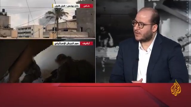 الباحث في الشؤون السياسية والاستراتيجية سعيد زياد: في اليوم الذي يقول فيه رئيس أركان العدو إن #غزة عادت كجبهة قتال رئيسية يُقتل هذا العدد من الجنود في ناقلة جند إسرائيلية #حرب_غزة #الأخبار